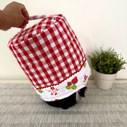 Mixer Grinder Cover -  Strawberry Bunch