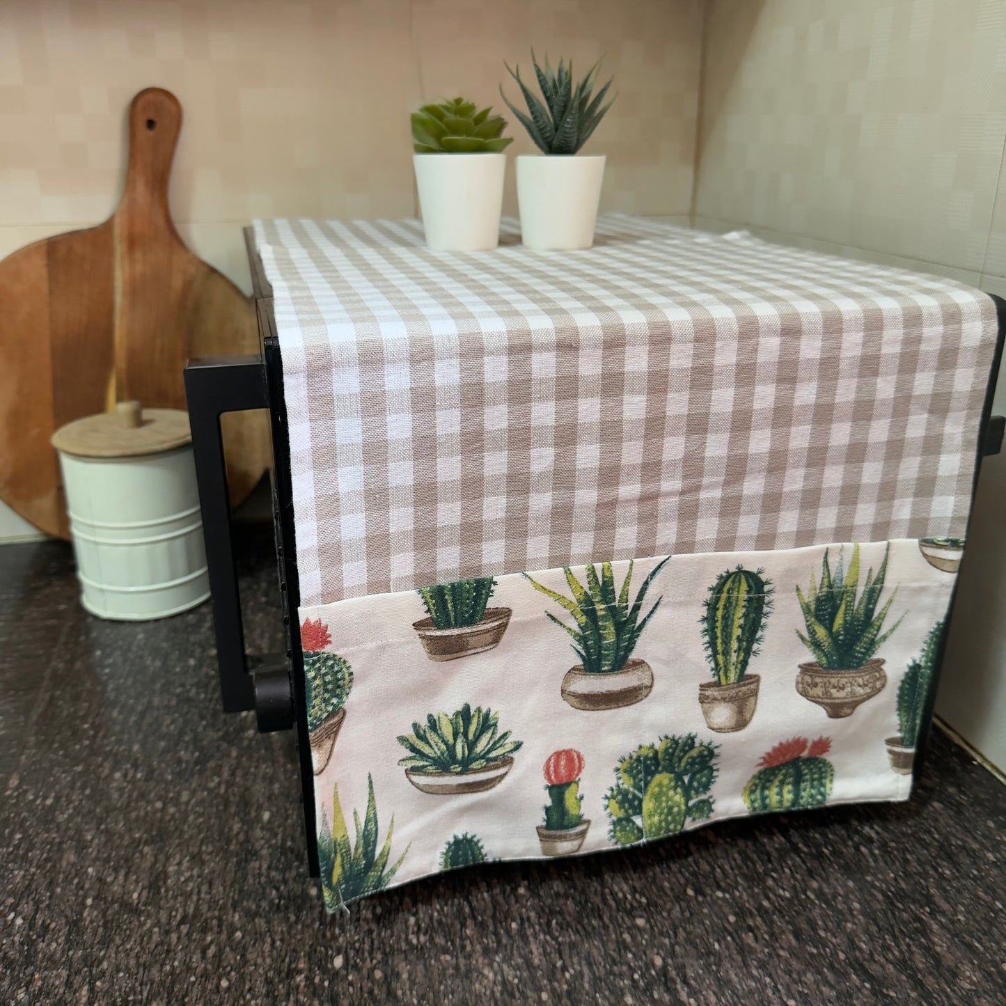 Microwave Cover - Cactus