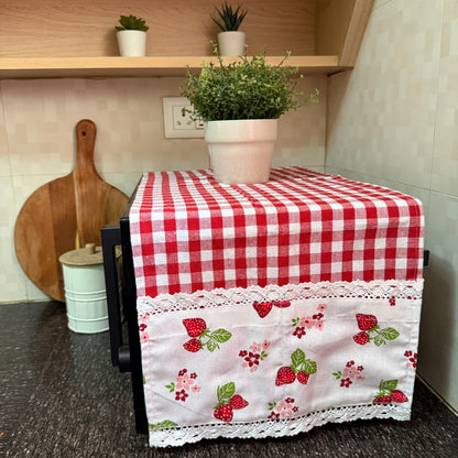 Microwave Cover - Strawberry Bunch