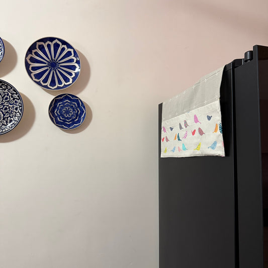 Fridge Top Cover- Birdies