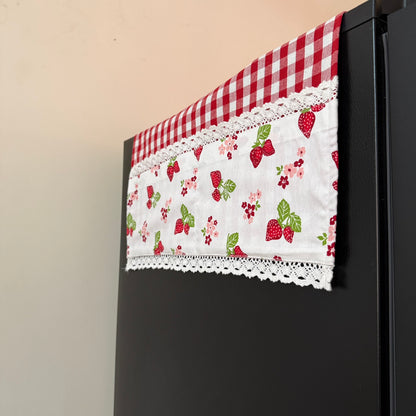 Fridge Top Cover - Strawberry Bunch
