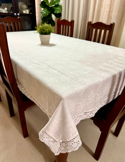 Tablecloth- Linen Flora