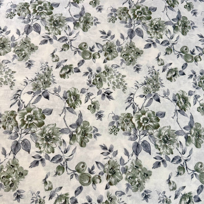 Bedsheet - Sage Flora ( Queen)