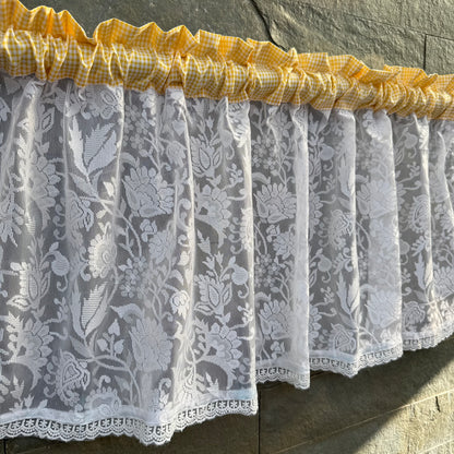 Kitchen Valance - Yellow Haze