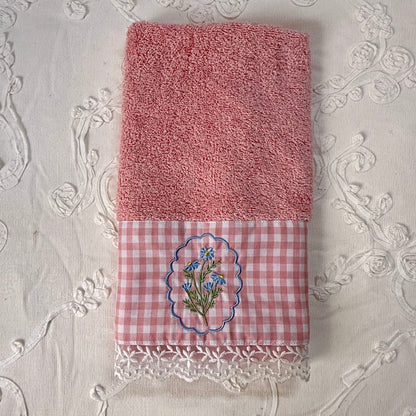 Hand Towel - Blue Scallop