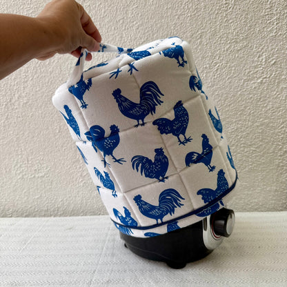 Mixer Grinder Cover - Indigo Rooster