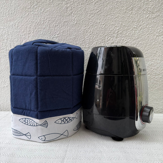 Mixer grinder Cover - Fishes in Blue Pond