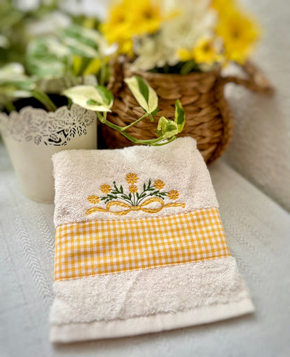 Hand Towels - Mustard Hues