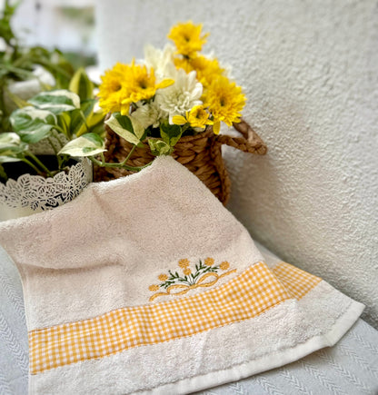 Hand Towels - Mustard Hues