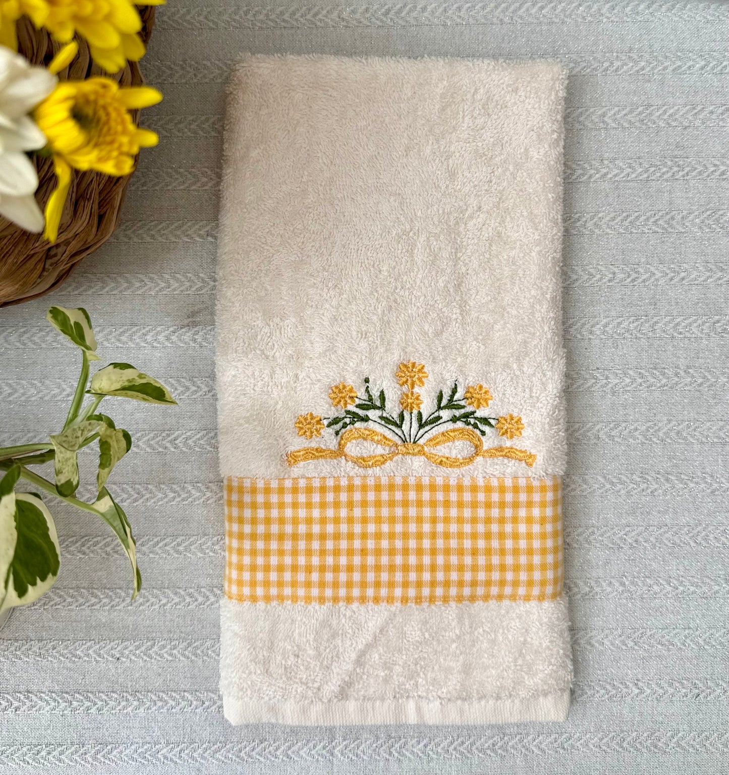 Hand Towels - Mustard Hues