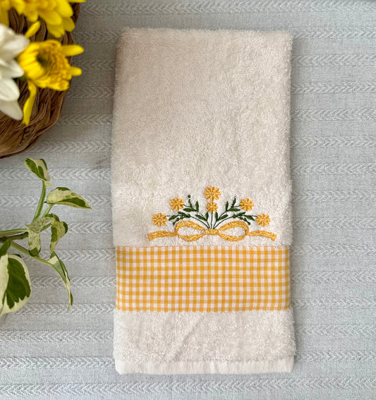 Hand Towels - Mustard Hues