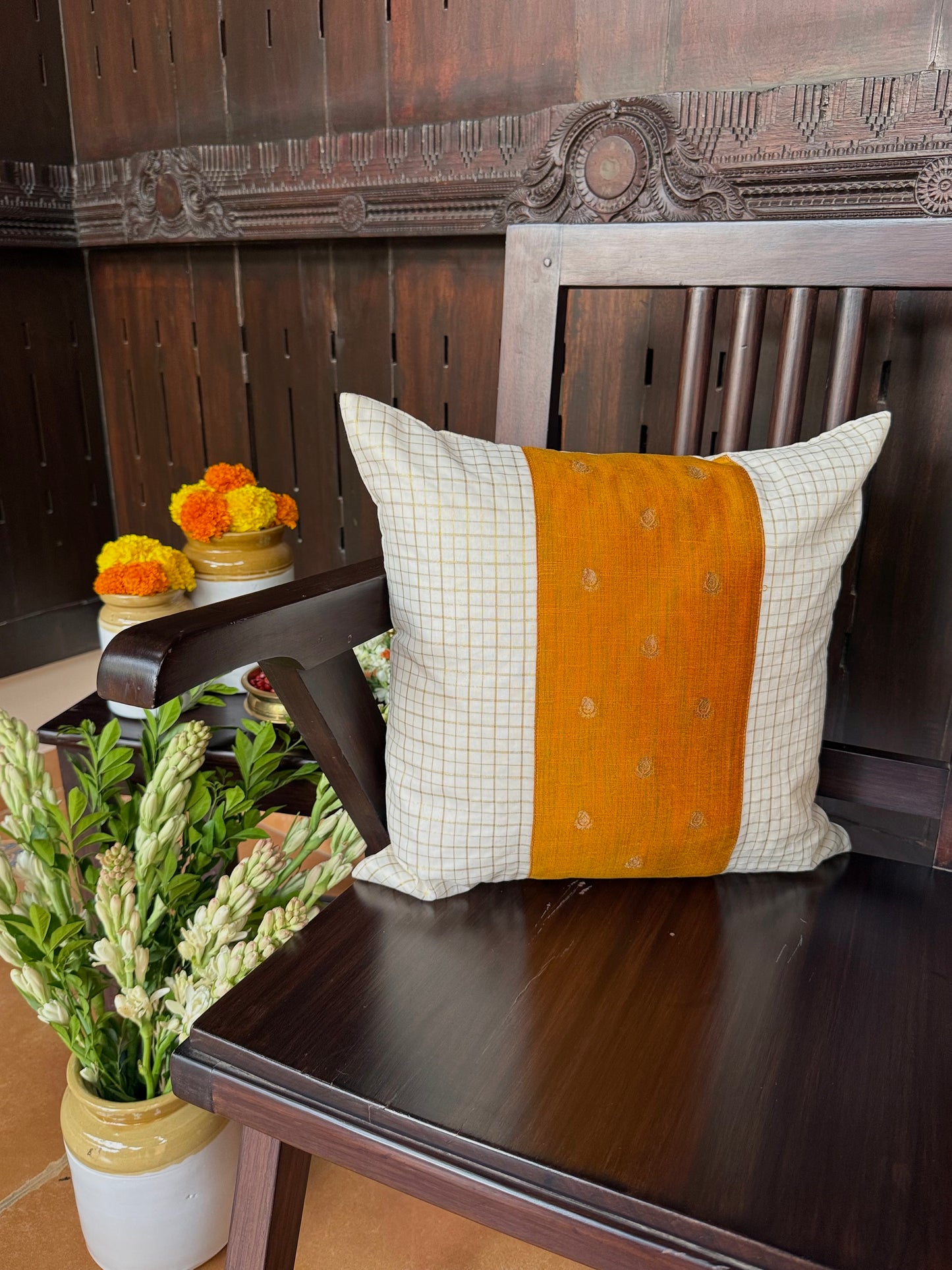 Cushion Cover - Jamanthi Patch