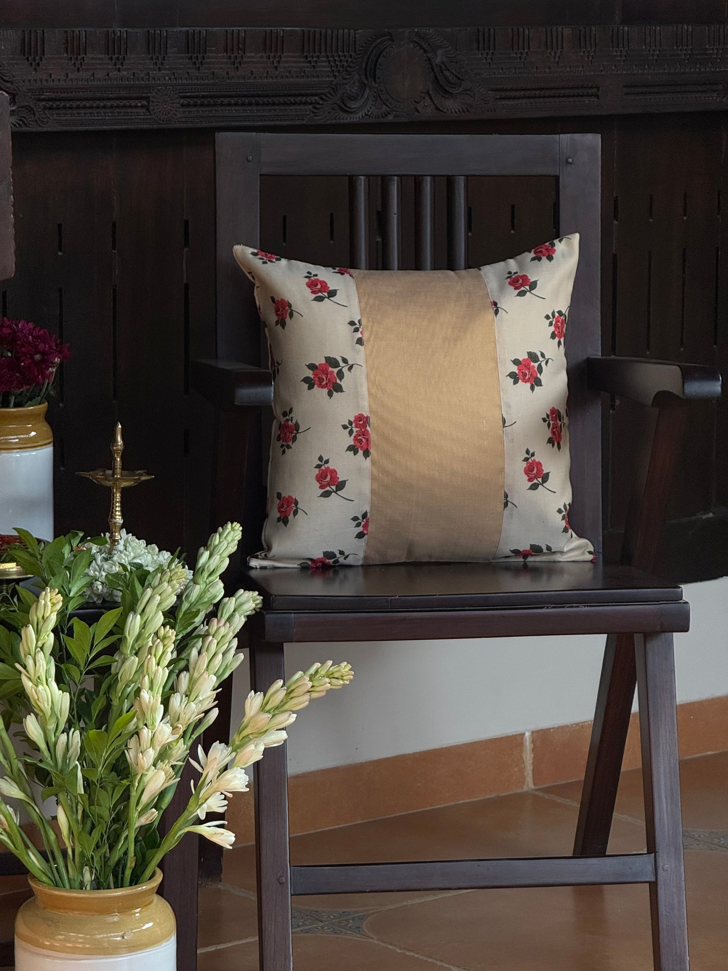 Cushion Cover- Roses