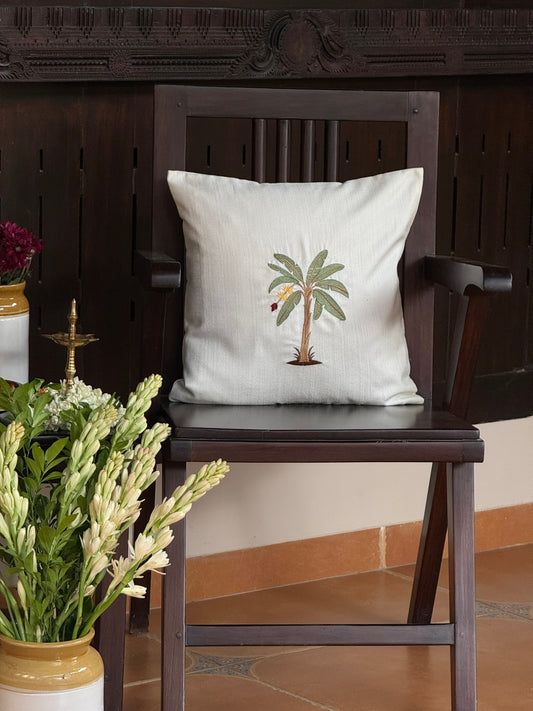 Cushion Cover -  Vaazha in Tusser