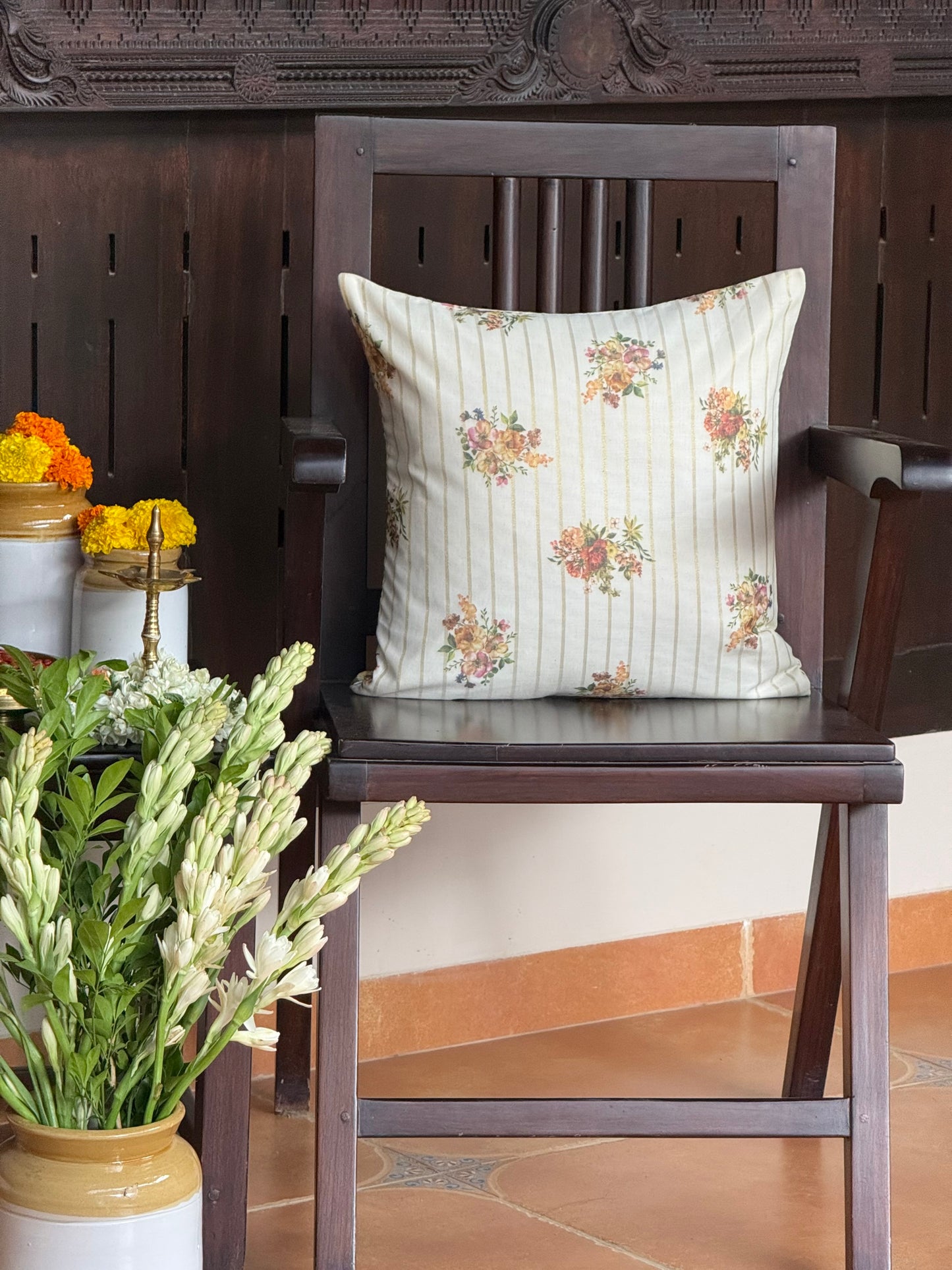Cushion Cover -  Poovali