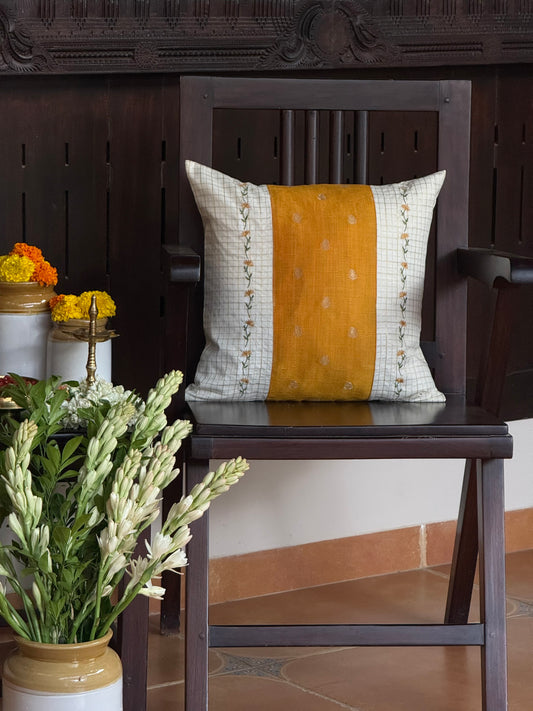 Cushion Cover - Jamanthi with Embroidery
