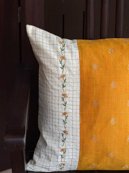 Cushion Cover - Jamanthi with Embroidery