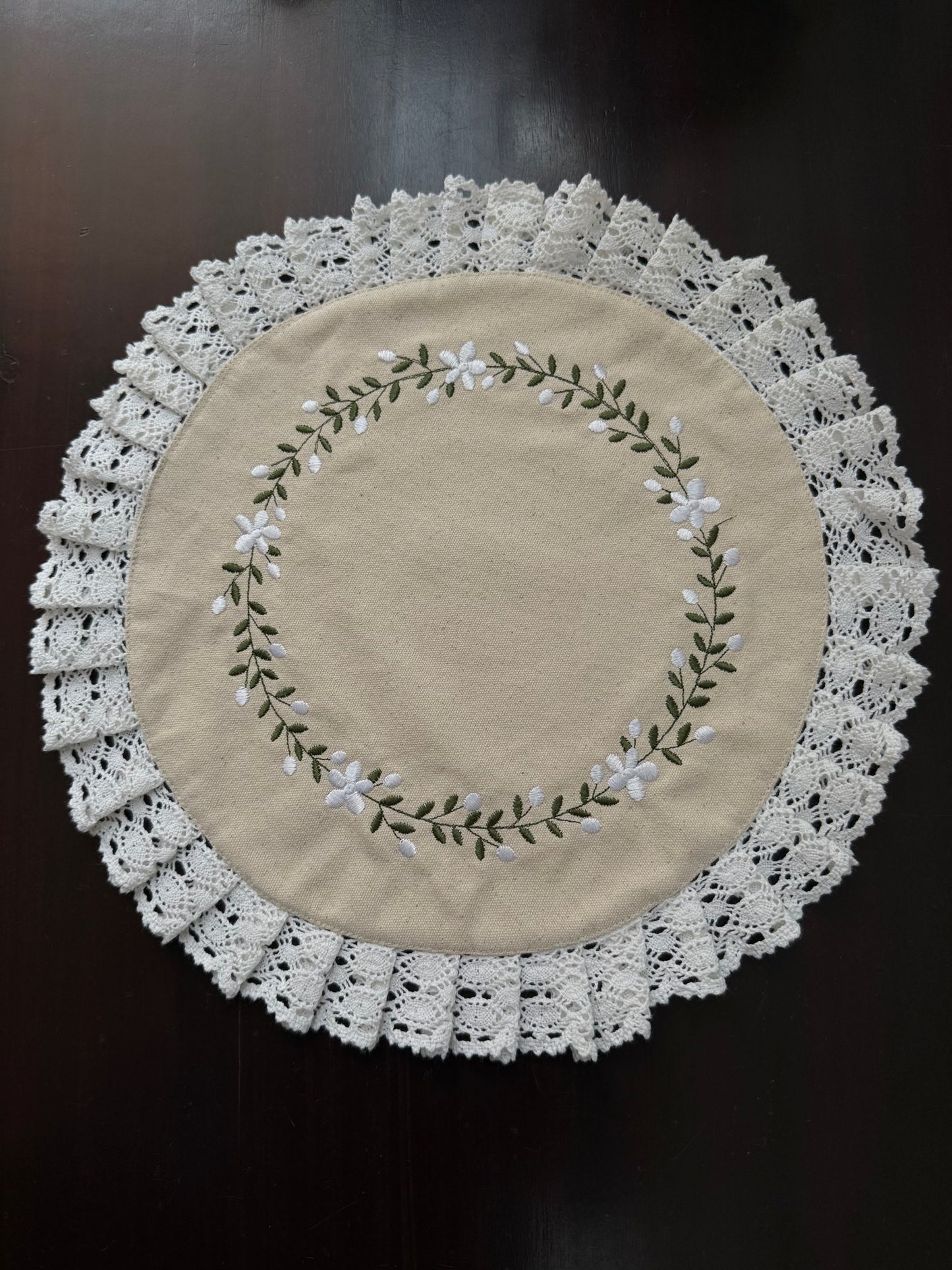 Centre Table Mat - Mullappoo Mala