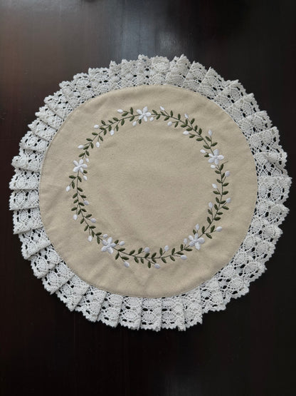 Centre Table Mat - Mullappoo Mala