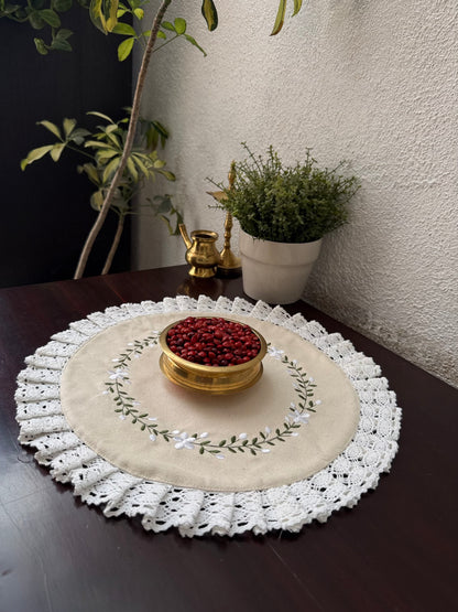 Centre Table Mat - Mullappoo Mala