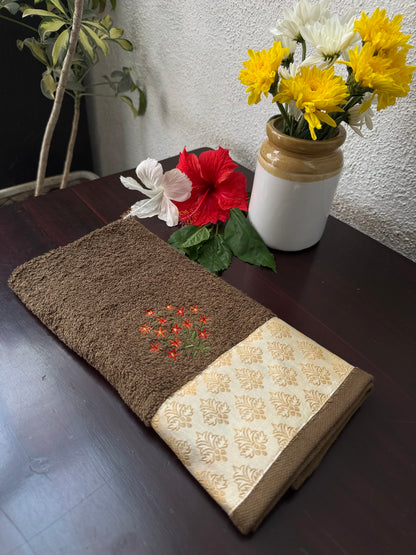 Hand Towel - Thechi ( embroidered)