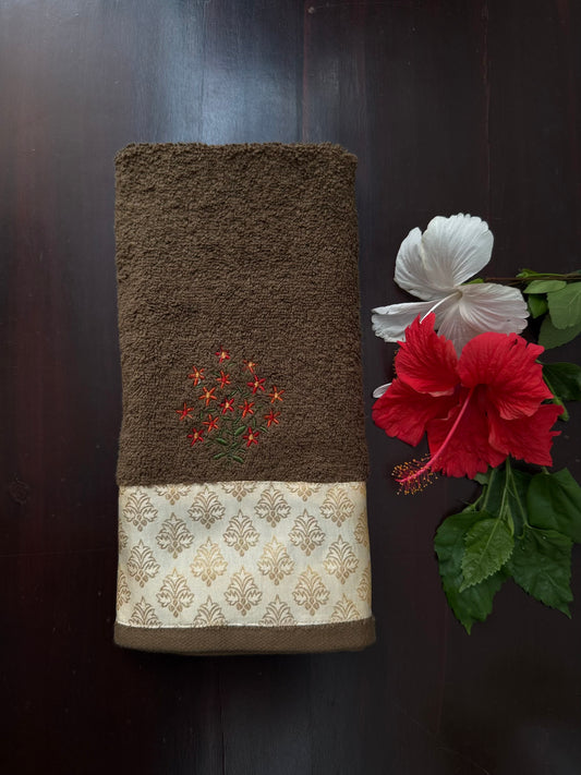 Hand Towel - Thechi ( embroidered)