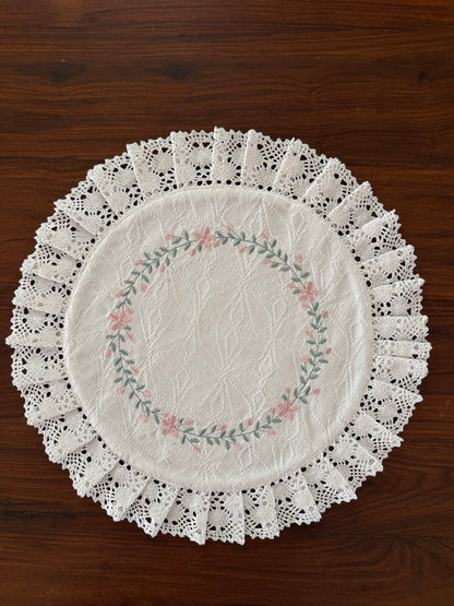 Centre Table Mat - Pinkarnation
