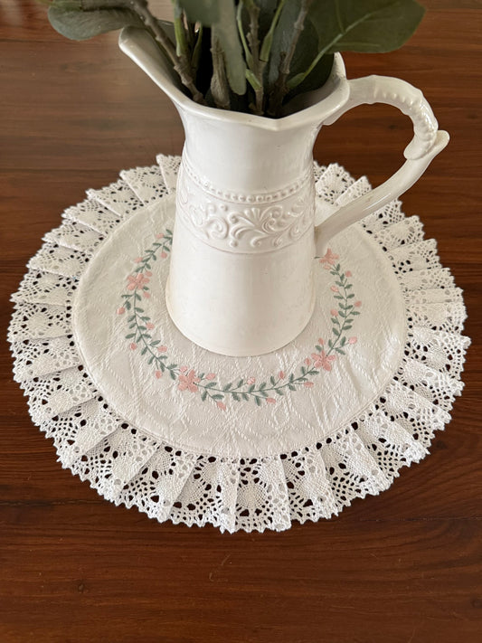 Centre Table Mat - Pinkarnation