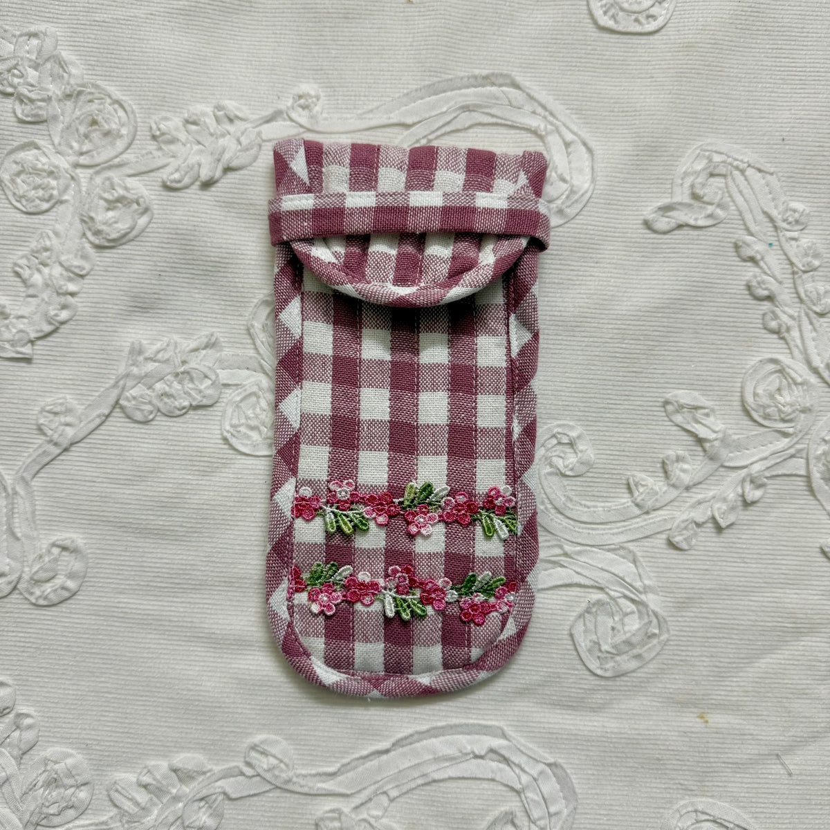 Reading /Sunglass pouch -Coral pink