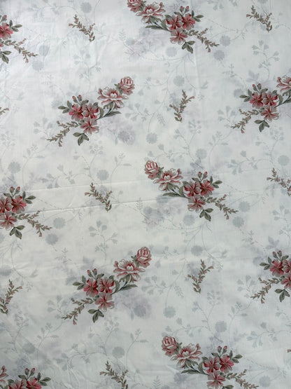 Bedsheet- Florals and Ruffles