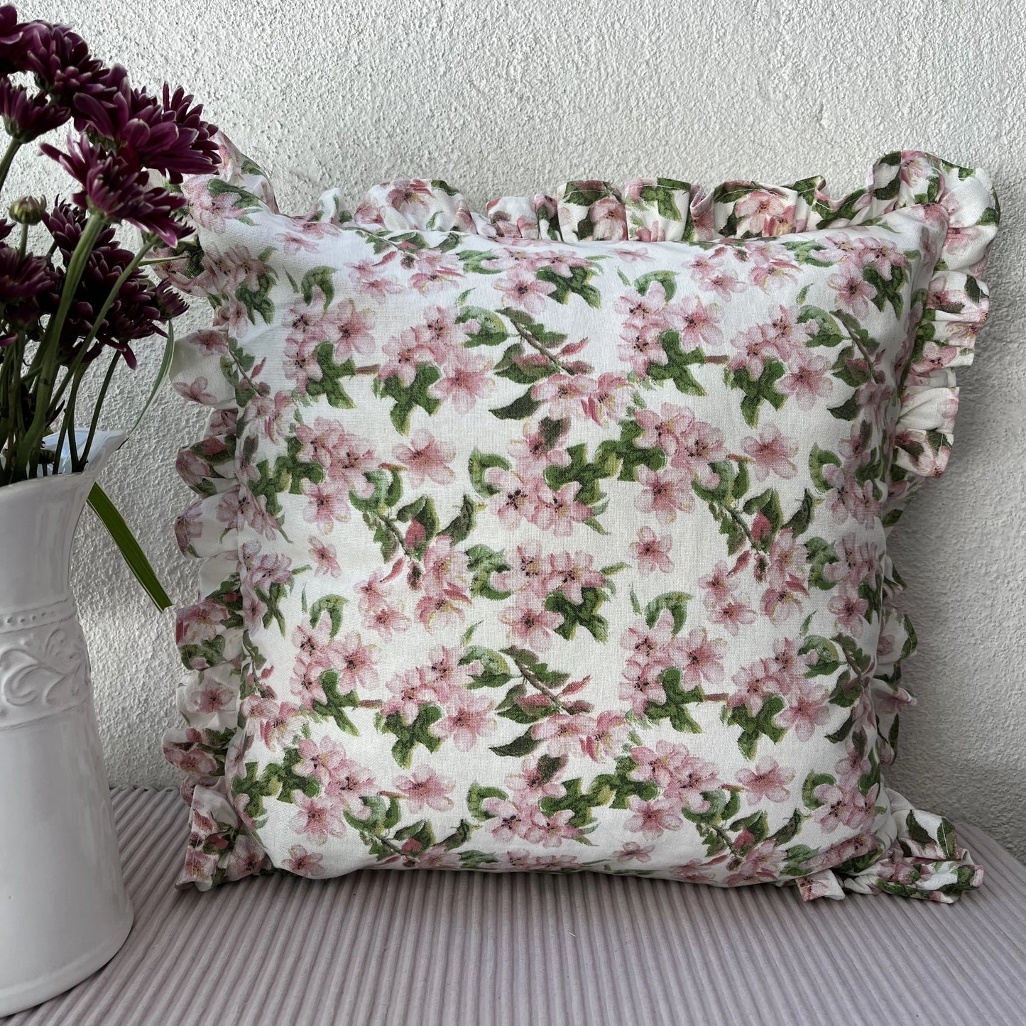 Cushion Cover- Cherry Blossoms