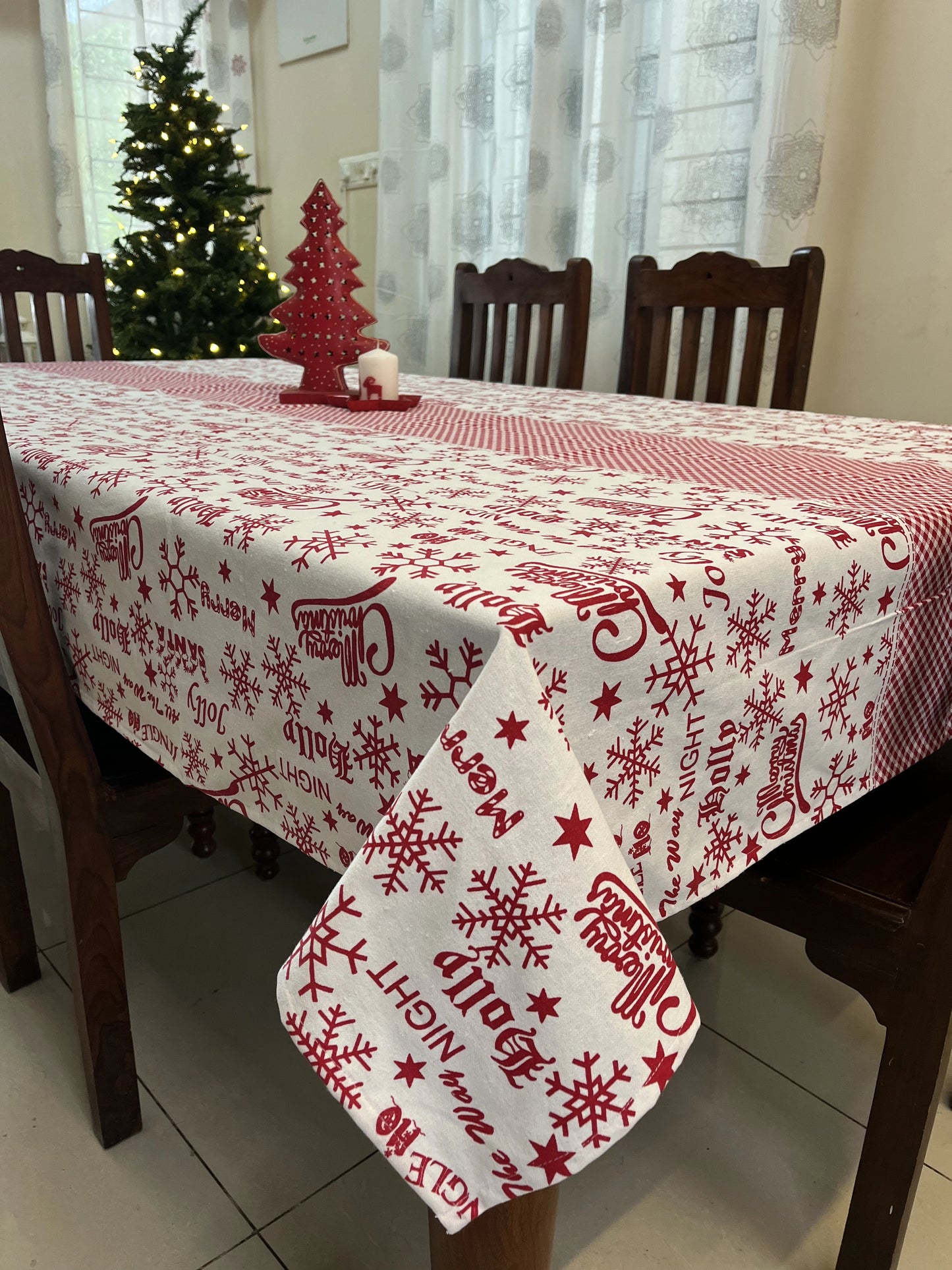 Tablecloth - Jolly & Merry