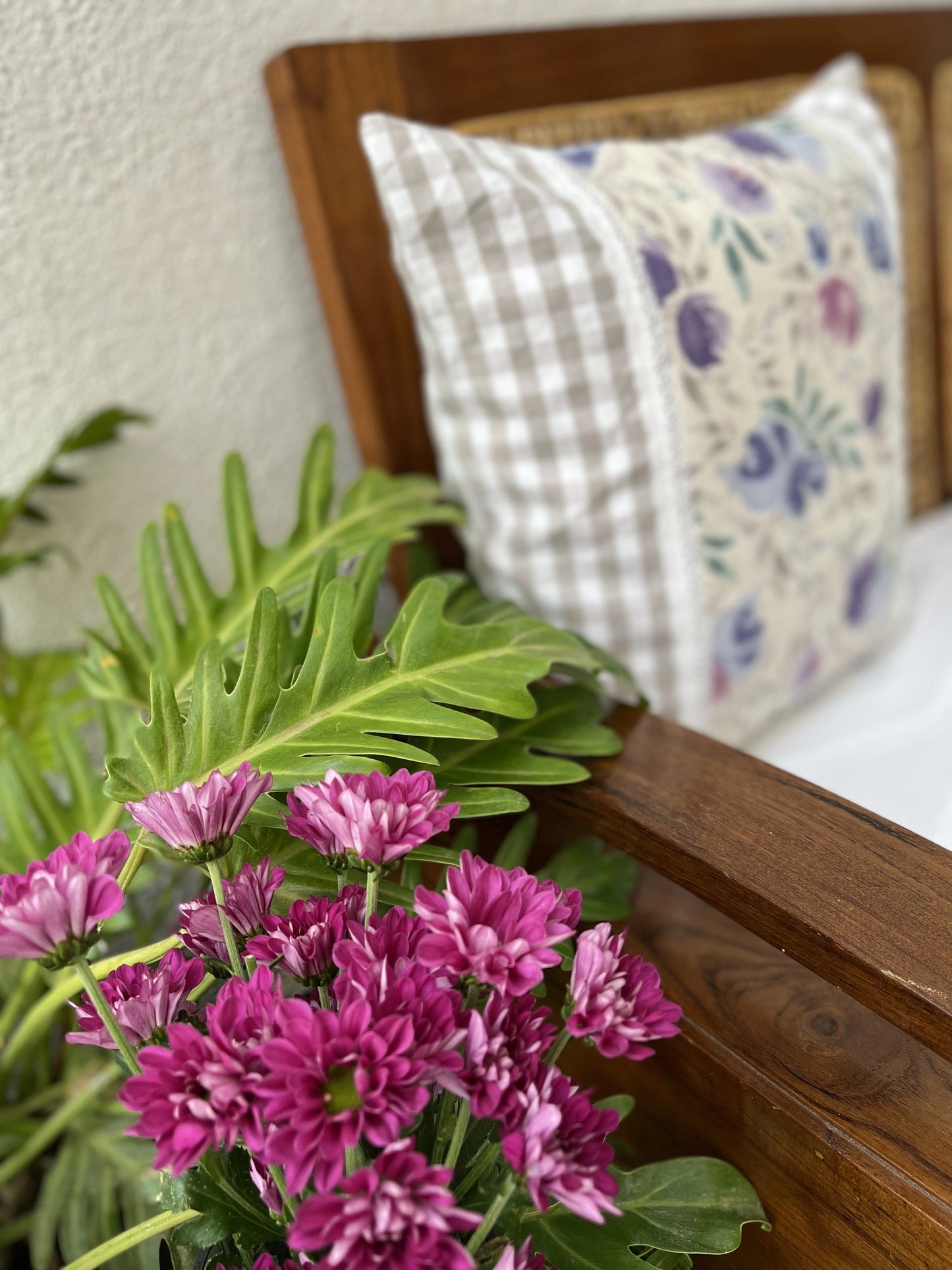 Cushion Cover- Peonies