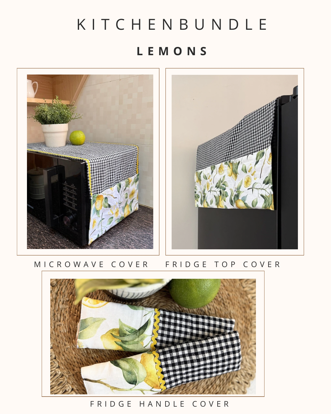 Kitchen Bundle- Lemons