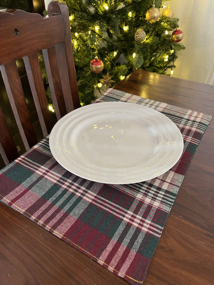 Christmas Placemats - Plaid love (set of 6)