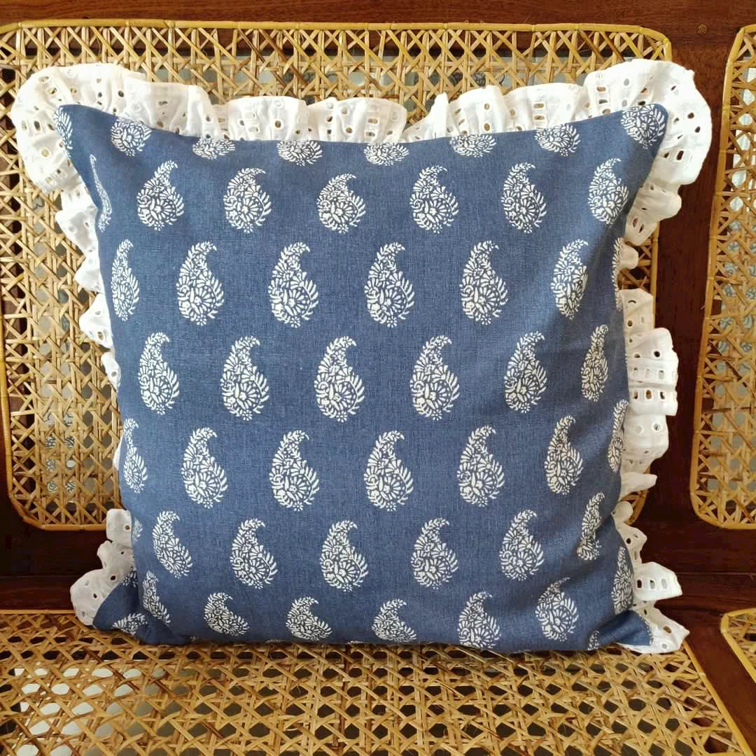 Cushion Cover- Paisley n Hakoba