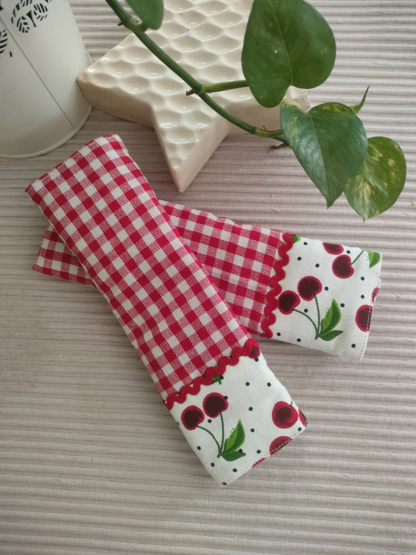 Fridge Handle Cover - Cherry Bunch