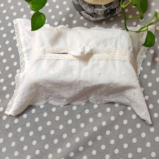 Tissue Box cover - Scalloped Hakoba