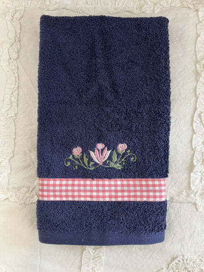 Hand Towel- Midnight Rose