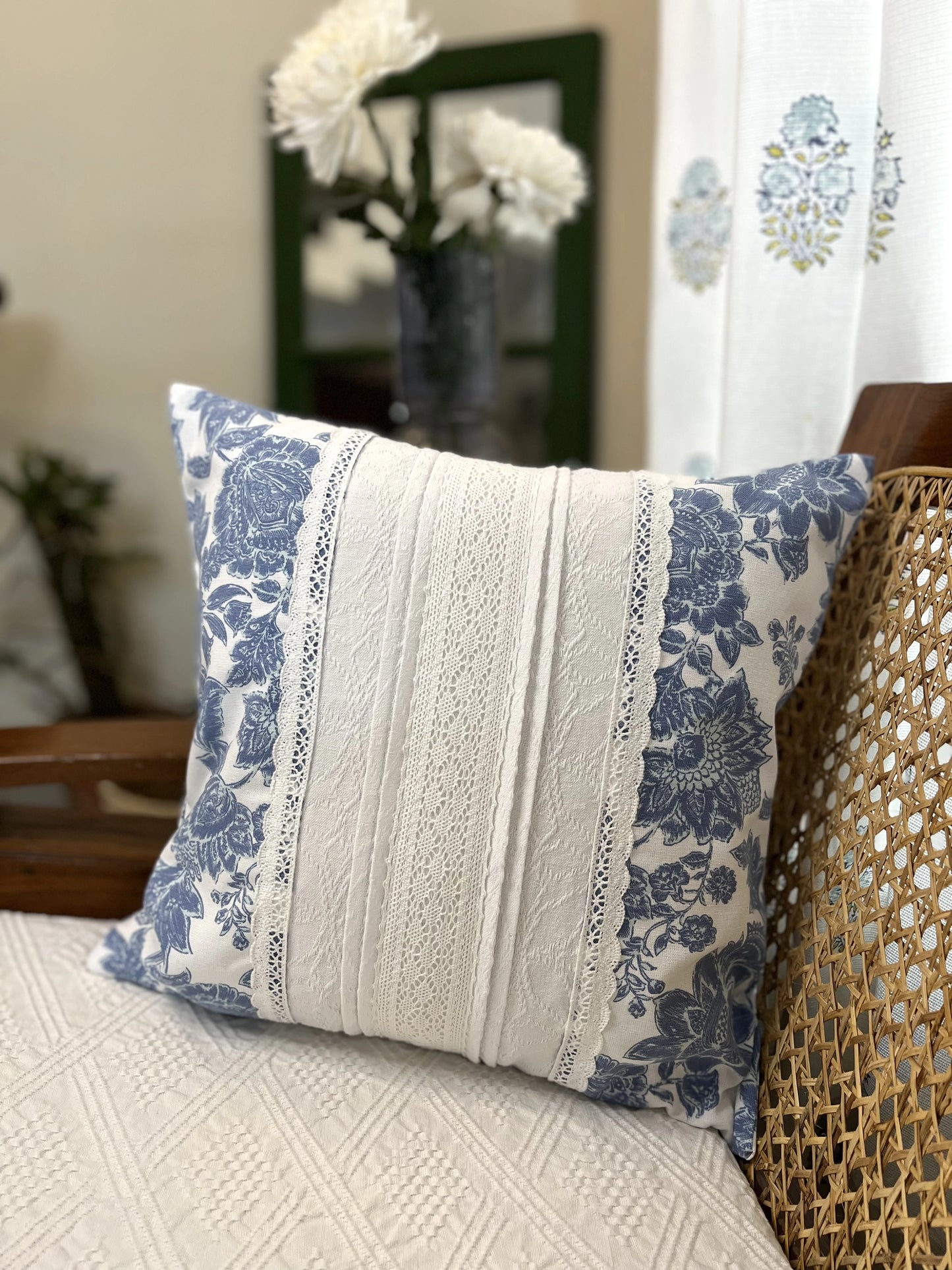 Cushion Cover- Pristine blue (16/16)