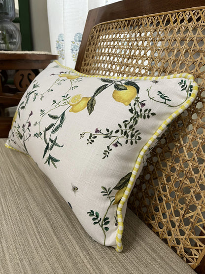 Cushion Cover Lumbar 12x18” - Mojitos