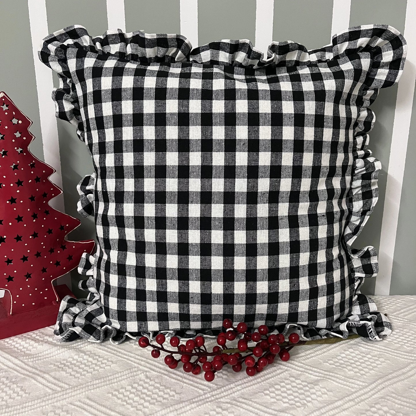 Cushion Cover- Classic ruffles