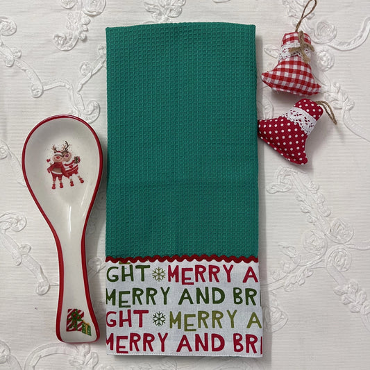 Kitchen Towel- Merry and Bright